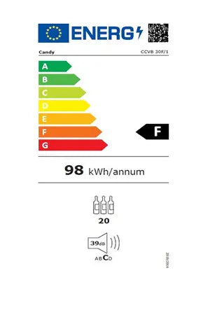Cave de service Candy CCVB 30F/1