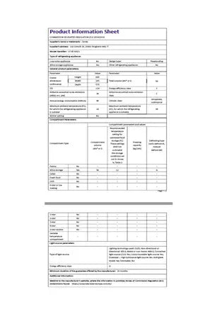 Cave de service Candy CCVB 30F/1