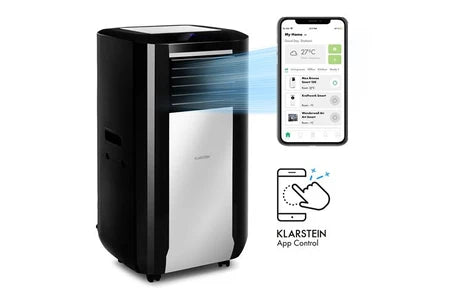 Climatiseur mobile KLARSTEIN Climatiseur mobile Max Breeze Smart mobile15000 BTU/h (4,4 kW) CEE A