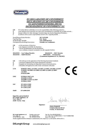 Climatiseur mobile Delonghi PACEM90 / 90K