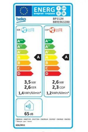 Climatiseur mobile Beko BP112H