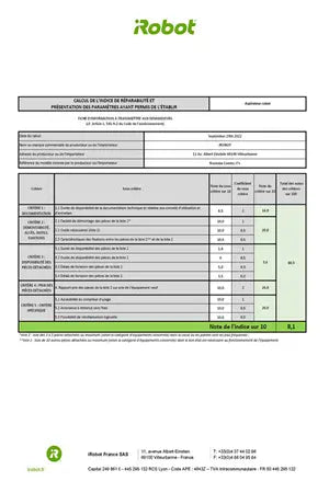 Aspirateur robot Irobot Combo J7+