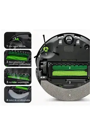 Aspirateur robot Irobot ROOMBA COMBO j9+