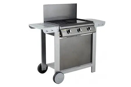 Barbecue Cook'in Garden Barbecue À Gaz Mixte Grill + Plancha Puerta Luna Confort