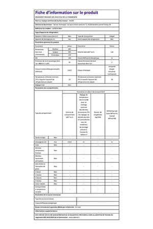 Cave de service Caviss CLEN246TBE4