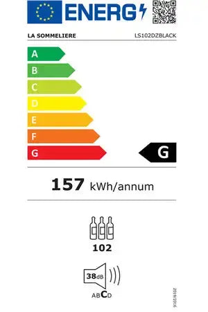 Cave de service La Sommeliere LS102DZBLACK
