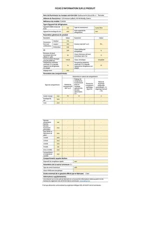Cave de service Tecnolec TCAV28