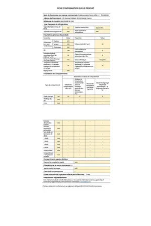 Cave de service Thomson MILLESIME18-1NG