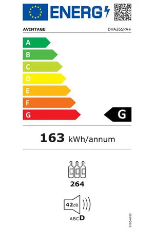 Cave de vieillissement Avintage DVA265P