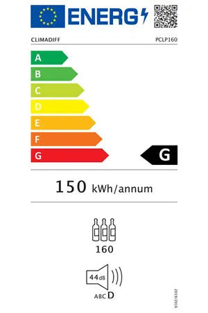 Cave de vieillissement Climadiff PCLP160