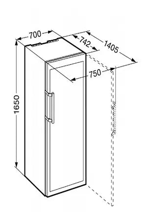 Cave de vieillissement Liebherr WKES 4552-21
