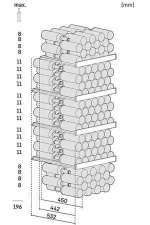 Cave de vieillissement Liebherr WKP196