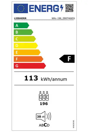 Cave de vieillissement Liebherr WKV196