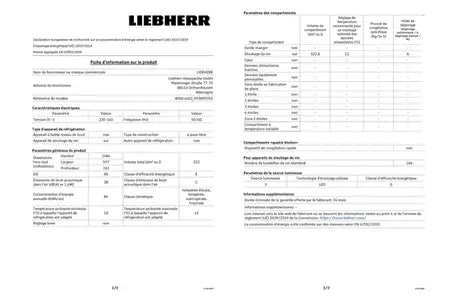Cave de vieillissement Liebherr WSBL4601-20