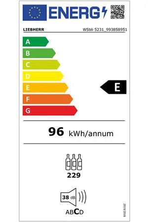 Cave de vieillissement Liebherr WSBLI5231-20