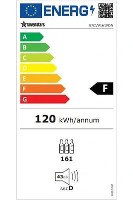 Cave de vieillissement Sevenstars S7CVV161PDN