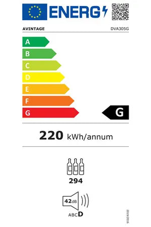 Cave multi-températures Avintage DVA305G