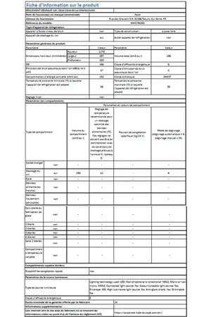Cave multi-températures Haier HWS79GDG
