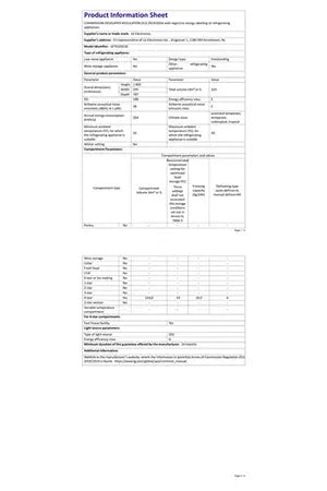 Congélateur armoire Lg GTF61PZCSE