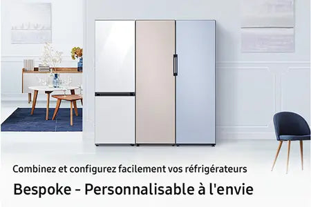 Congélateur armoire Samsung Bespoke RZ32A74A5AP