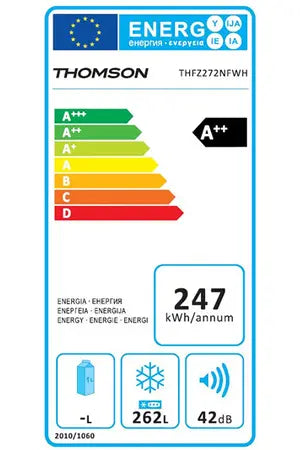 Congélateur armoire Thomson THFZ272NFWH