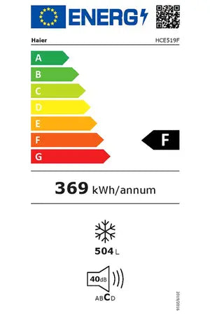 Congélateur coffre Haier HCE519F