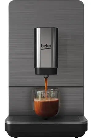 Expresso Avec Broyeur Beko Ceg6302d Inox Gris Anthracite