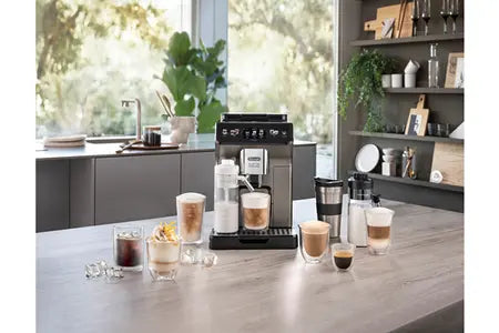 Expresso Avec Broyeur Delonghi Eletta Explore Ecam450.86.T Titanium