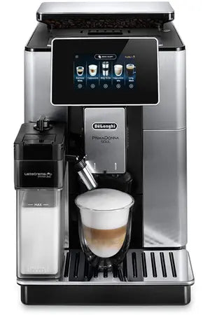 Expresso Avec Broyeur Delonghi Primadonna Soul Ecam610.75.Mb Metal Et Noir