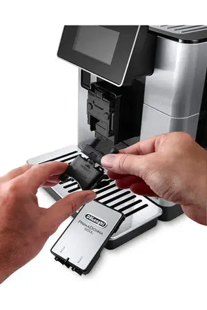 Expresso Avec Broyeur Delonghi Primadonna Soul Ecam610.75.Mb Metal Et Noir