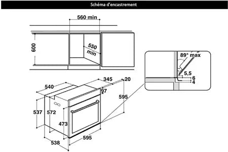 Four Whirlpool OAKZ9130PIX