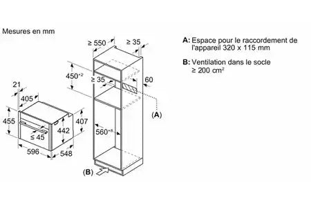 Four encastrable Neff C24MR21N0