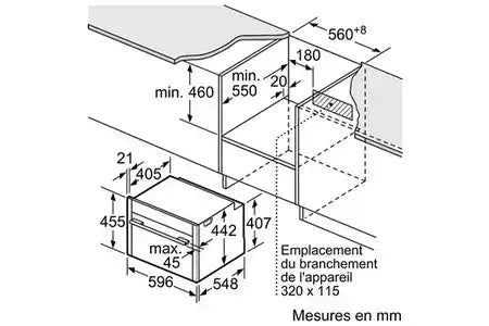 Four encastrable Neff C24MR21N0