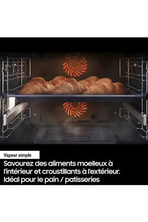 Four encastrable Samsung NV7B4550VAS - DUAL COOK FLEX