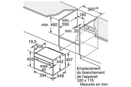 Four encastrable Siemens CM776G1B1