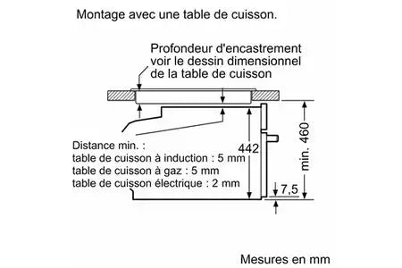 Four encastrable Siemens CM776G1B1