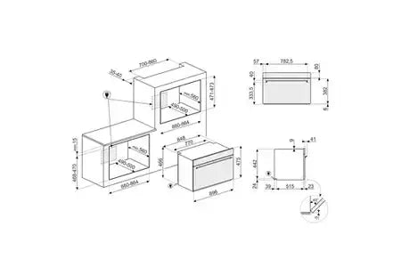 Four encastrable Smeg SFR9300X
