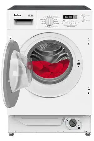 Lave-linge hublot AMICA AWBI814IBW - ENCASTRABLE 60 CM