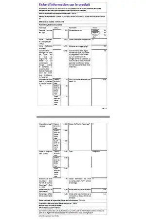 Lave-linge hublot AMICA AWBI814IBW - ENCASTRABLE 60 CM