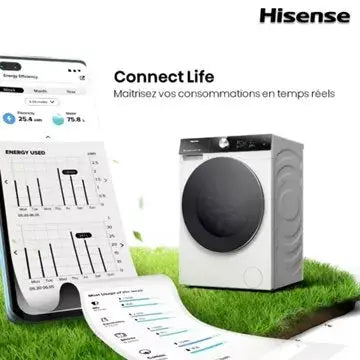 Lave linge hublot HISENSE WF7S1247BB