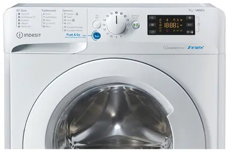 Lave-linge hublot Indesit BWE71484XWFRN