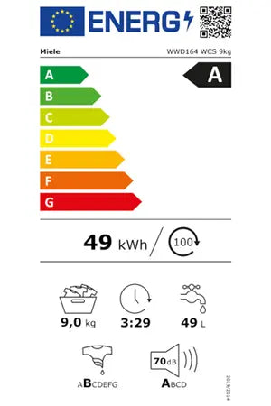 Lave-linge hublot MIELE WWD164 WCS