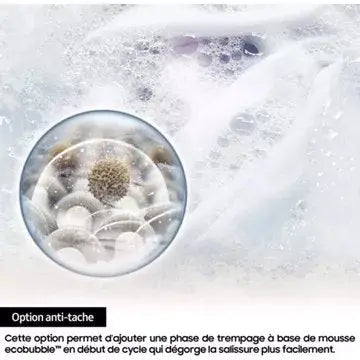 Lave linge hublot SAMSUNG WW80CGC04DAH Bespoke AI