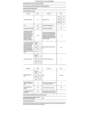 Lave-linge hublot Whirlpool FFB7458BVFR