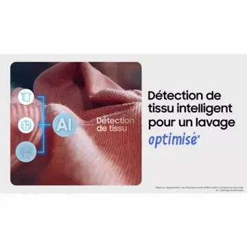 Lave linge hublot SAMSUNG WW90CGC04DAH Bespoke AI