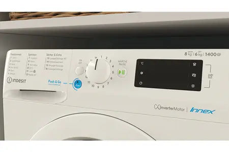 Lave-linge séchant Indesit BDE864359WFR