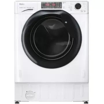 Lave linge séchant hublot  encastrable 							HAIER				HWD90B416FWB-FR