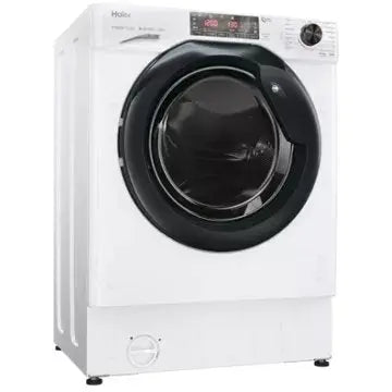 Lave linge séchant hublot  encastrable 							HAIER				HWD90B416FWB-FR