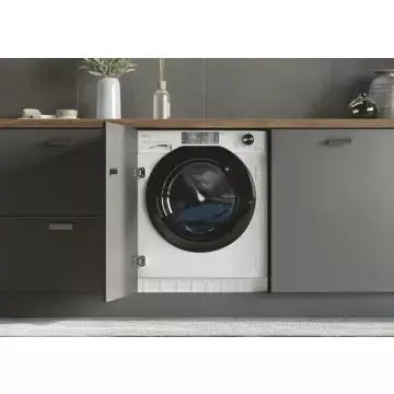 Lave linge séchant hublot  encastrable 							HAIER				HWD90B416FWB-FR