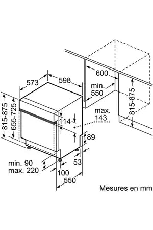 Lave-vaisselle Bosch SMI4HVS37E